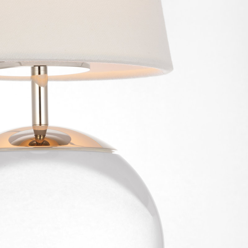 Terri Cordless LED Table Lamp by Thomas O'Brien, Gold/Clear