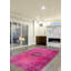 Tapis rose foncé en laine noué à la main de conception unique 2000 pi 6 pi 3 po x 9 pi 2 po Olesja