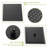 Ultimate Dual Function Stainless Steel Rain Shower System - Matte Black Elegance For Modern Bathing Experiences