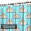 Rideau de douche imperméable à motif tulipe avec 12 crochets-1684679940