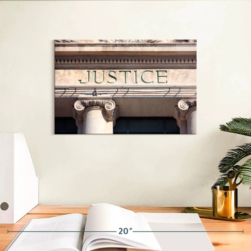 Panneau de justice Alcaraz, H 8 po x l 12 po