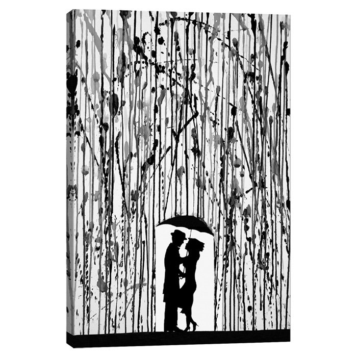 « film noir », impression, H 12 po x l 8 po x P 0,75 po, Toile