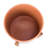 Surles Round Modern Ceramic Indoor Pot Planter with Wood Legs-763070374-763070370
