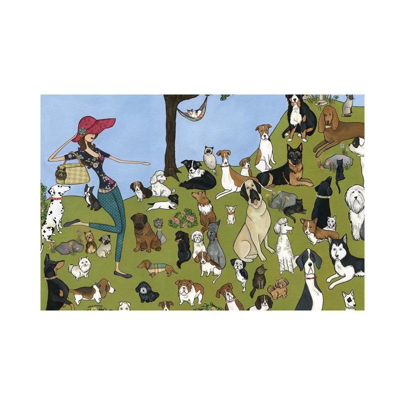 Animal Love by Jamie Morath - Wrapped Canvas Print, 101.6 cm H x 66.04 cm W x 3.175 cm D