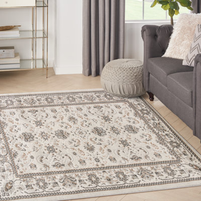 Tapis oriental en polyester / polypropylène tissé à la machine Keeley