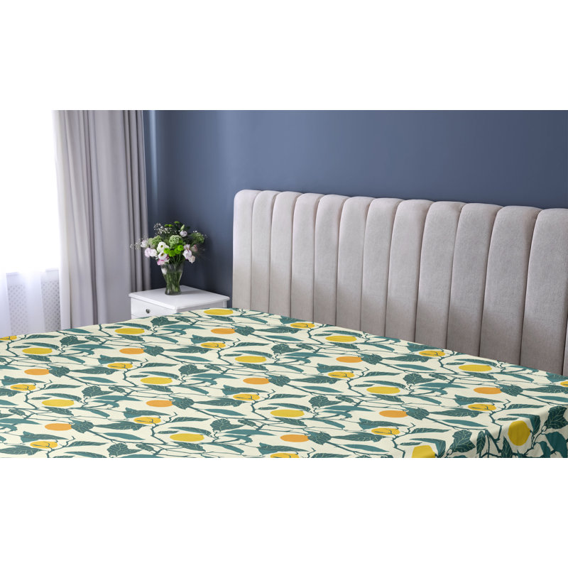 Drap-housse citron Ambesonne, Drap-housse simple TG