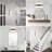 LED Dimmable Wall sconces with Water Corrugated Glass Wall Lamp-779021929-778694253