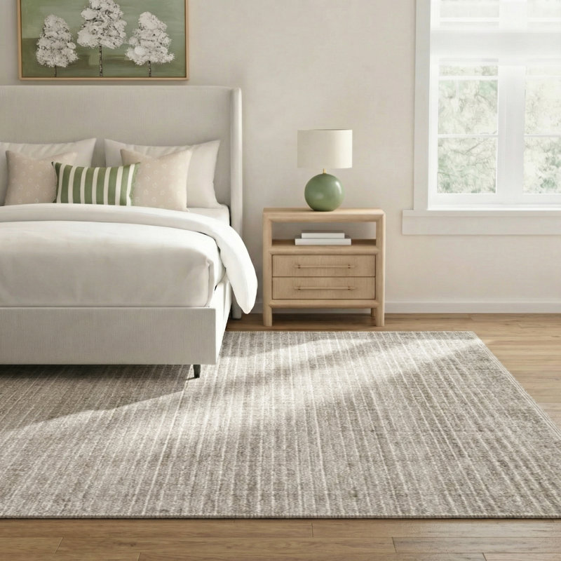 Shenade Hand-Loomed Geometric Area Rug , Rectangle 9'6" x 13'6"