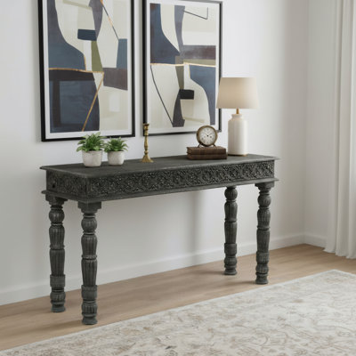 Aarohi 57'' Solid Wood Console Table