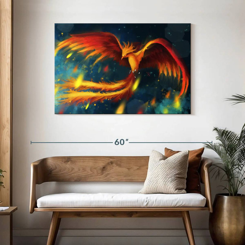 Kelan Phoenix, 30" H x 45" W