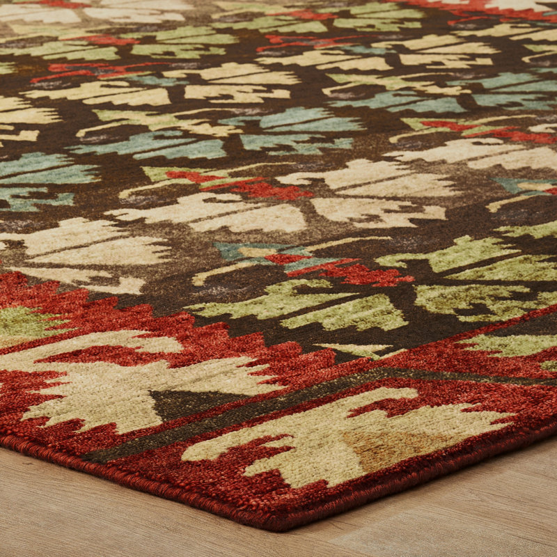 Sonia Handmade Wool Area Rug, Rectangle 6' x 9'