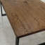 Isaias Oak Solid Wood Top Metal Base Dining Table-2026069693-2026069707