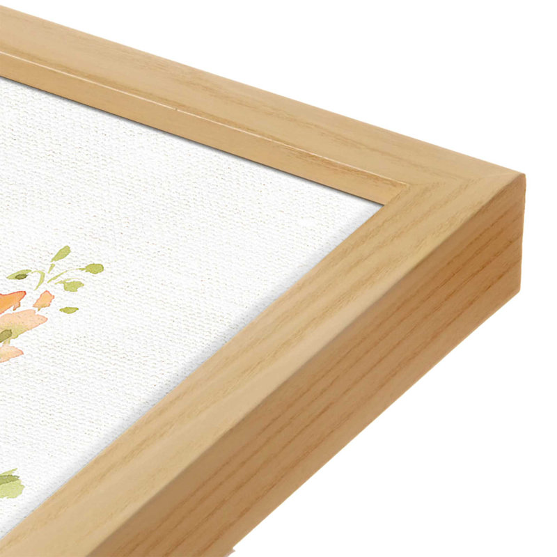 «Spring Celebration VI» par Katrina Pete, reproduction d'art, Brun clair, H 16 po x l 12 po