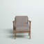 Fauteuil avec repose-pieds en polyester 29,33 po Adal