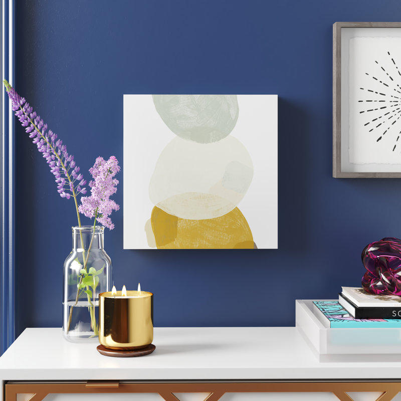 Platelet IV by June Erica Vess - Wrapped Canvas Painting, 30cm H x 30cm W