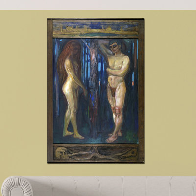 Edvard Munch - Wrapped Canvas Painting