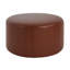 Repose-pieds rembourré rond-399497228