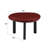 Red High Gloss End Table