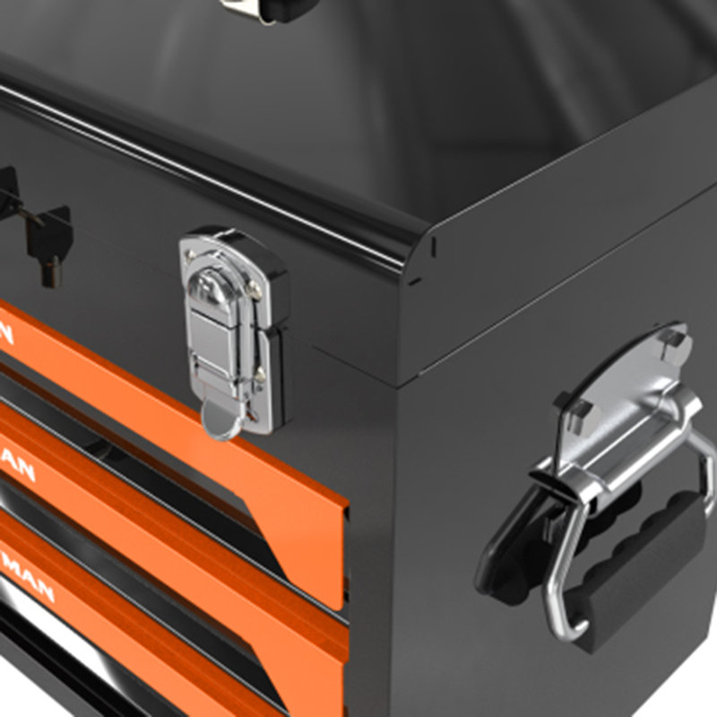 19.7'' W 3 -Drawer Metal Side Chest