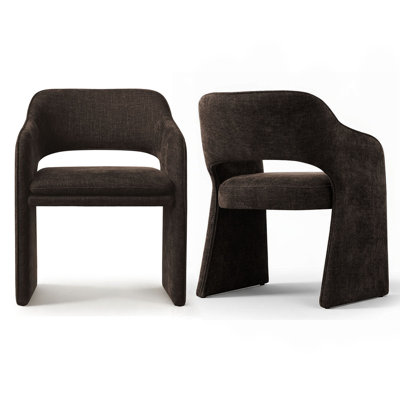 Fauteuil d'appoint rembourré en tissu