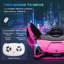 Voiture sous licence Lamborghini SIAN pour enfants, voiture électrique par TOBBI, jouet pour tout-petits à 4 roues alimenté par batterie avec télécommande / ceinture de sécurité / klaxon et lumières DEL pour enfants de 1 à 6 ans - rose-61744980