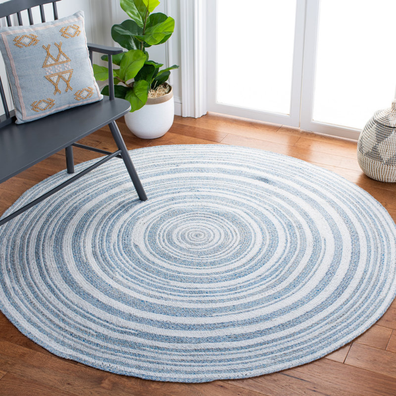 Cape Cod Hand Woven Performance Rug, Round 4'