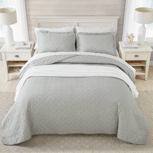 Grey Quilt - Wayfair Canada