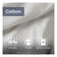 Ensemble de housse de couette pour lit double / grand 6 pièces - Literie transitionnelle multicolore avec coussins décoratifs, certifié Oeko-Tex-122647244