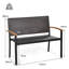 Rakesh Steel Outdoor Bench