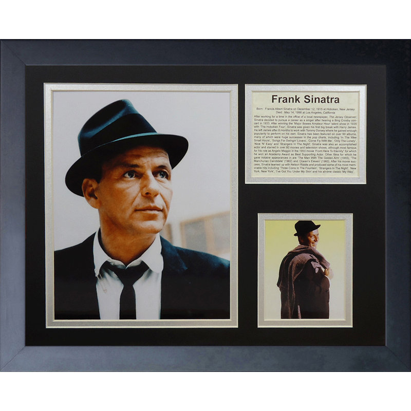 Souvenirs encadrée frank sinatra