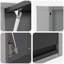 Set Of 6 Steel, Height-Adjustable-1496975718