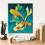  «Ornamental Koi 1» par Chariklia Zarris, art mural sur toile, 20 po x 24 po