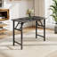 Metal Base Dining Table
