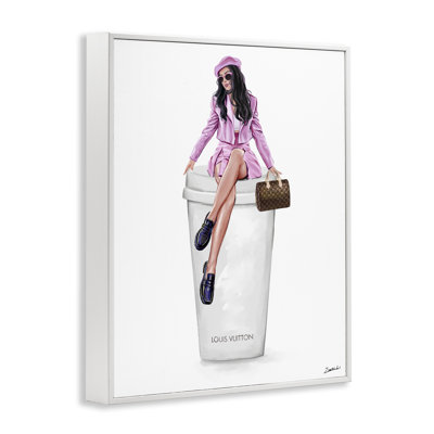 «Sassy Chic Fashionista Giclee Art» par Ziwei Li