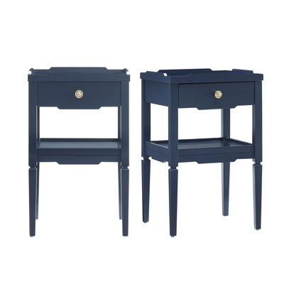 Lovett 1-Drawer Nightstand - Set Of 2