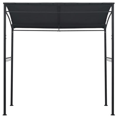 BBQ Gazebo 2.15x1.5x2.2m Anthracite Steel