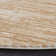 Vision Striped Area Rug In Beige