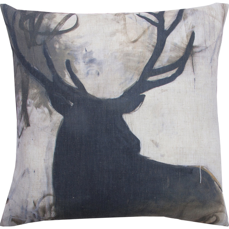 Weccacoe Linen Throw Pillow