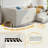 Boucle Upholstered Semi-enclosed Daybed With Storage Drawer And Two-step Foam Step Stool-21611812