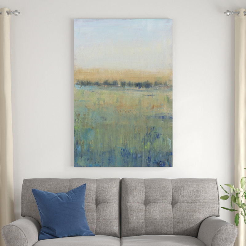 Vue sur prairie ouverte II, H 48 po x l 32 po