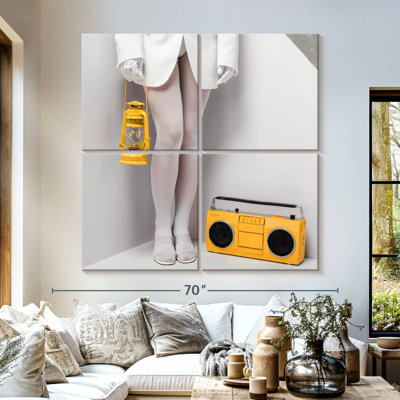 Shuttleworth Lamp And Boombox