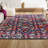 Latrobe Modern Persian Boho Floral Multi/Purple Rug-572769316