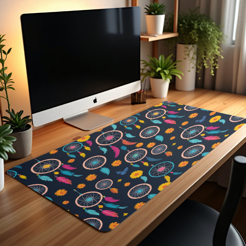 Polyester Desk Pad, 31.5x15.5