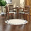 Ensemble de tables de salle à manger modernes et peu encombrantes avec table en bois extensible, brun élégant