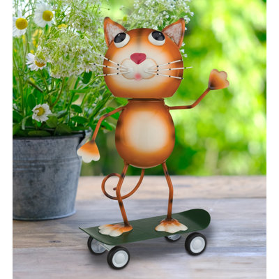Weather Resistant Metal Garden Statue