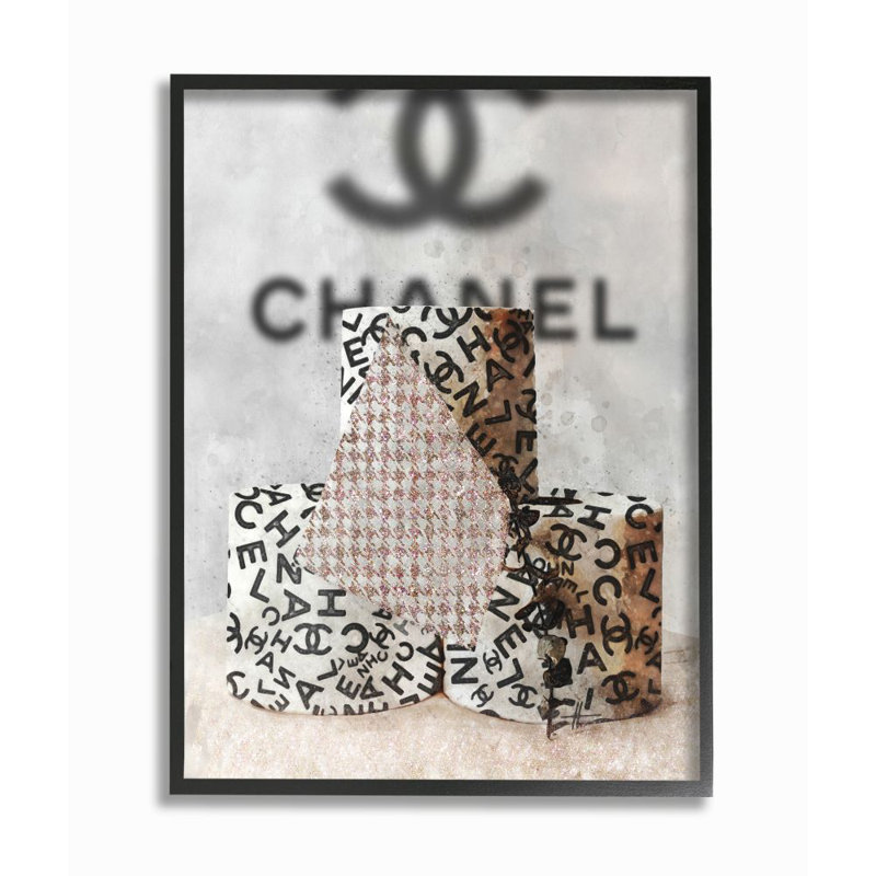 Art texturé à la giclée sur toile noire, avant-gardiste et à la mode par Ziwei Li, 24 x 30, H 30 po x l 24 po