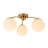 Murtie Sputnik Orb Glass Semi Flush Mount