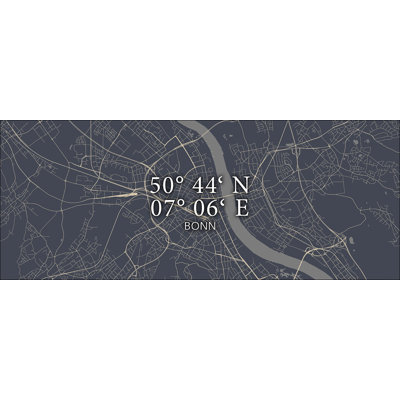 Bonn - No Frame Panoramic Print on Float Glass