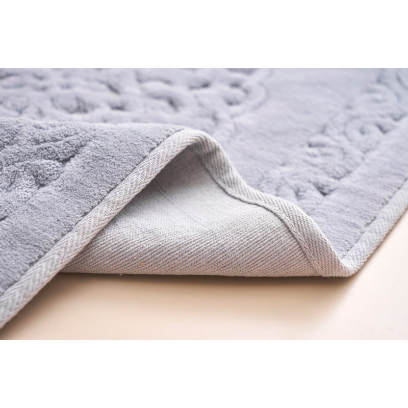 Ensemble de tapis de bain luxueux en coton (2 pièces), brun clair | Dessous antidérapant de 19,7 po x 23,6 po et de 23,6 po x 39,4 po | 100% coton, hauteur de poils de 5 mm, lavable à la machine | Doux, absorbant, parfait pour la décoration de salle d