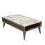 Table basse moderne Kalenna, 41,3 po x 13,6 po x 23,6 po | 100% panneau de particules enduit de mélamine, épaisseur: 0,7 pouce | Design élégant en marbre, parfait pour le salon et les espaces contemporains, meubles durables et élégants-386554398-386554399
